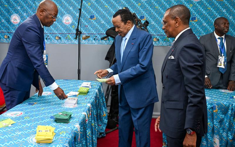 2025 Presidential Election: President Paul BIYA cast Vote in Yaounde