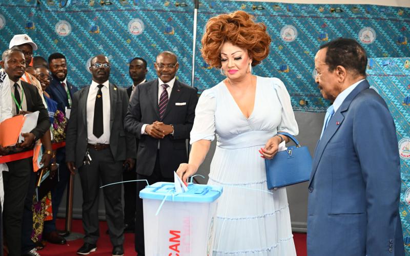 2025 Presidential Election: President Paul BIYA cast Vote in Yaounde