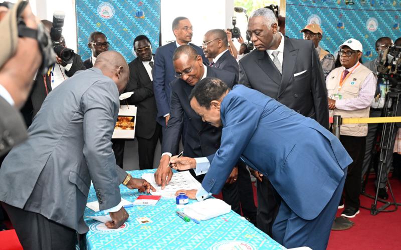 2025 Presidential Election: President Paul BIYA cast Vote in Yaounde