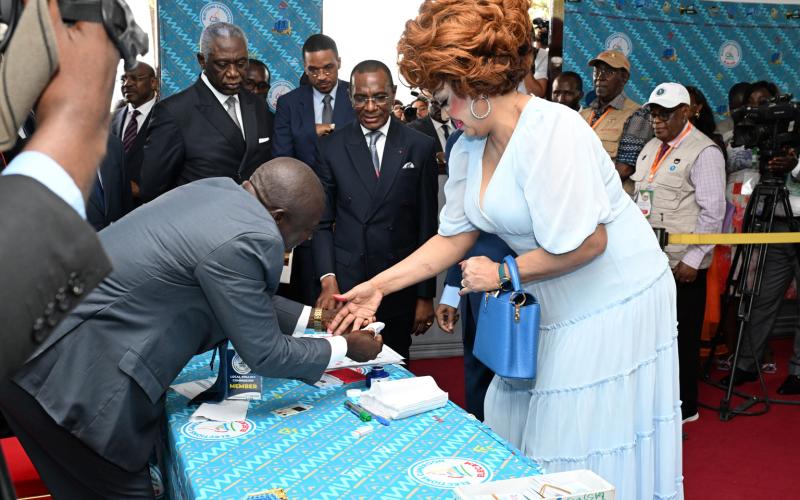 2025 Presidential Election: President Paul BIYA cast Vote in Yaounde