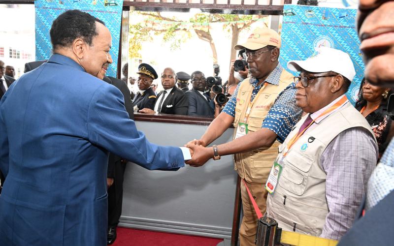 2025 Presidential Election: President Paul BIYA cast Vote in Yaounde