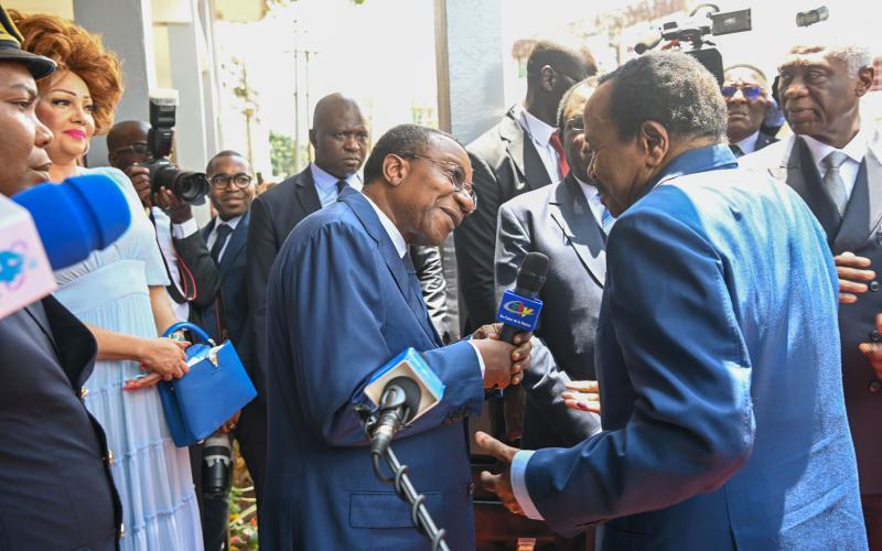 2025 Presidential Election: President Paul BIYA cast Vote in Yaounde