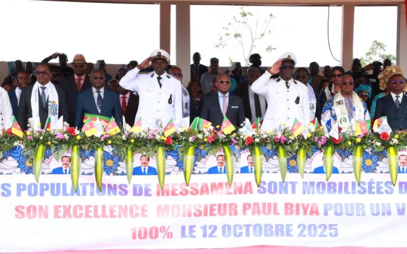 Official Opening of the Messamena-Mbama Road