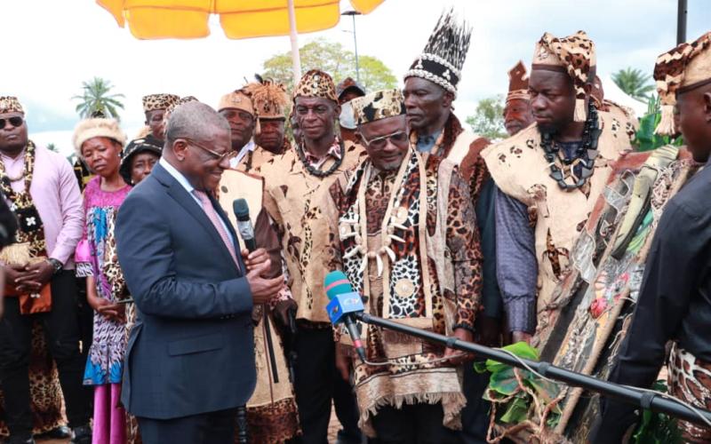 Official Opening of the Messamena-Mbama Road