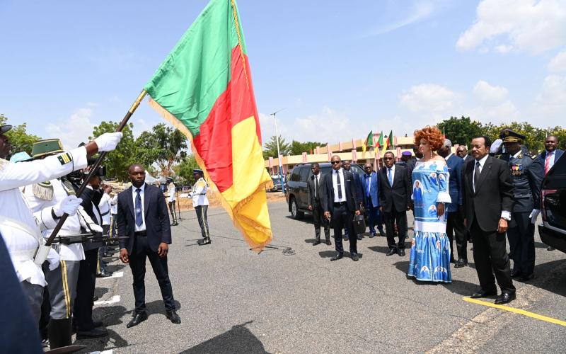Départ du Couple Présidentiel de Maroua