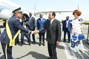 President Paul BIYA and First Lady Chantal BIYA in Maroua
