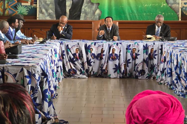 Audience accordée ce 1er Octobre 2025 par le Vice-Premier Ministre Sg Cc Rdpc