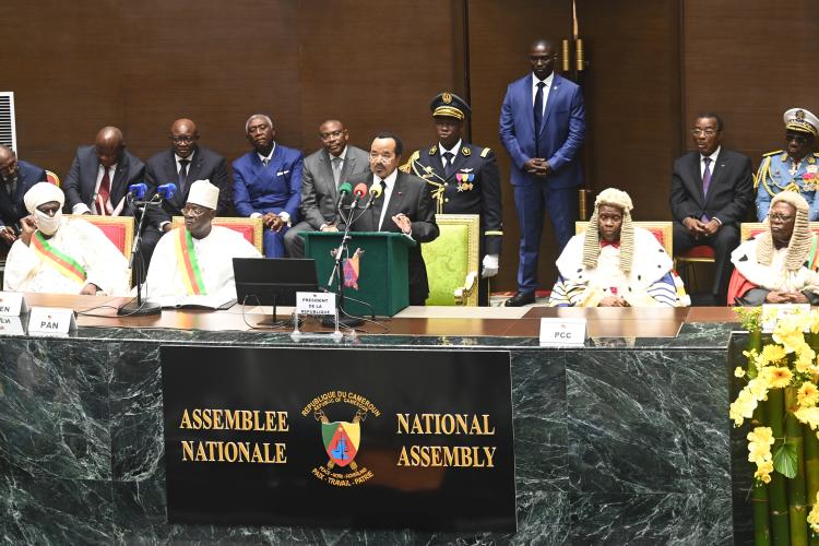 Discours de S.E.M. Paul BIYA, à l’occasion de la prestation de serment