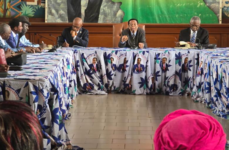 Audience accordée ce 1er Octobre 2025 par le Vice-Premier Ministre Sg Cc Rdpc